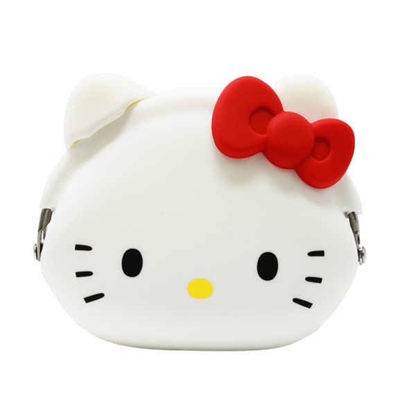 Hello Kitty Silicone Shoulder Bag- Small NWT - Picture 2 of 16